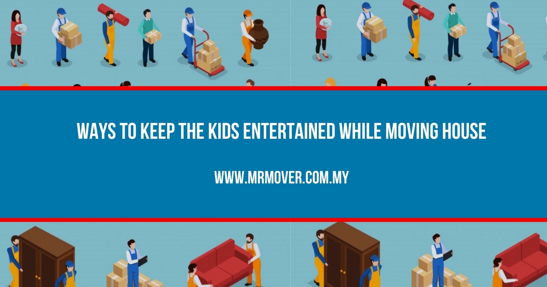 Ways To Keep The Kids Entertained While Moving House